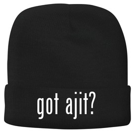 BH Cool Designs got Ajit? - Men's Soft & Comfortable Beanie Hat Cap, Black, One Size