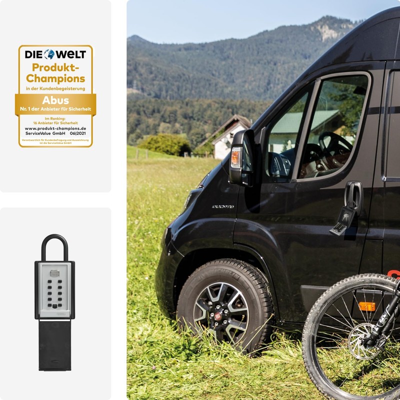 ABUS KeyGarage 777 - Key box with mounting bracket -