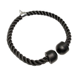 POWER-XTREME Cable Pull Handle, Triceps Rope/Tricep Rope with Swivel, Studio | Grip for Power Stations, Cable Pull, Lat Pull