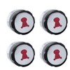Fxsmgdy Upgraded 91538 Grill Lighted Control Knobs (4 Pack) Fit