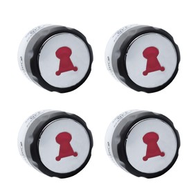 Fxsmgdy Upgraded 91538 Grill Lighted Control Knobs (4 Pack) Fit for E-470/670, S-460/470/660/670 etc.91538 Control Knobs Compatible with Weber Summit 400/600 Grills Manufactured 2012 and Later.
