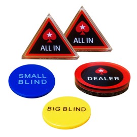 Trading Card Heaven All In Marker Set Dealer Marker Casino Poker