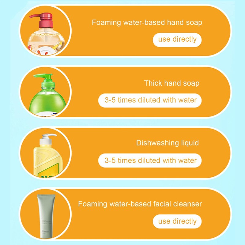 Automatic Soap Dispenser,Electric Hand Dish Soap Dispenser for Wall |