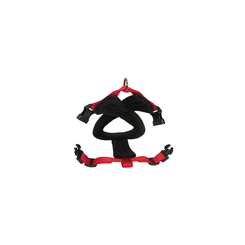 Nobby Classic Comfort Harness, 60-90 cm/25-50 mm, Red