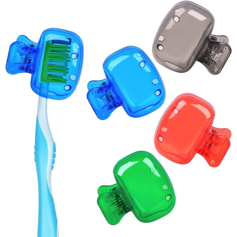 Triko Paquete de 4 Fundas de Viaje para Cepillos, Estuche