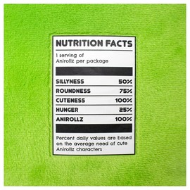 Anirollz Stuffed Animal Plush Toy - Official Top Ramen Blanket Outfitz Doll | Soft, Squishy, Warm, Cute, Comfort, Safe| Birthday Gift Fox in Shrimp Flavor Top Ramen Noodle Foxiroll 6”