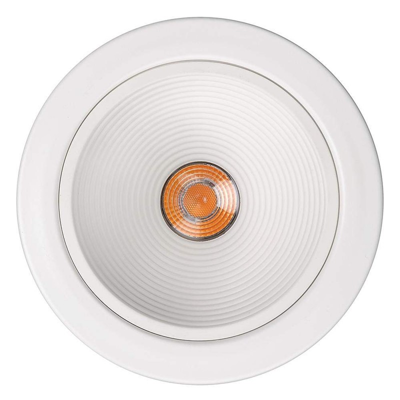 Commercial Electric 4 in. White Ultra Low Glare Mini Step