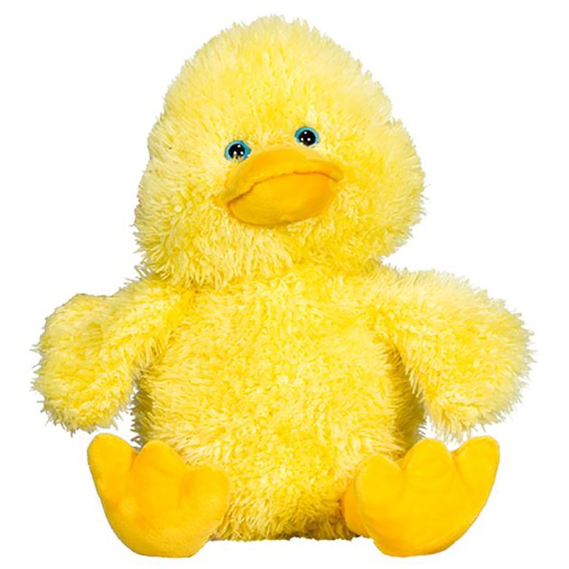 Cuddly Soft 16 inch Stuffed Puddles The Duck - We