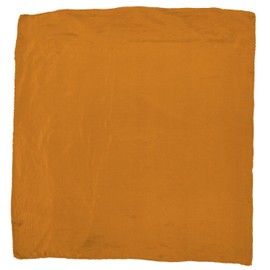 Wyoming Traders Solid Silk Wild Rag Scarf - Bronze Copper