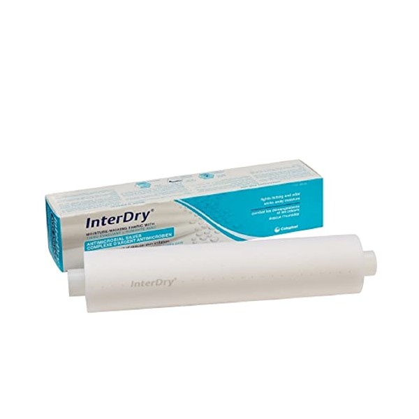 Coloplast InterDry Ag Textile with Antimicrobial Silver Complex, 10" x