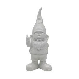 Lesser & Pavey Gnomes Behaving Badly White Figurines Statues For Home Decor | Ideal Ornaments Friendship Gifts For Women & Men | Lovely Table Centerpiece & Living Room Accessories
