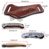 Leather Knife Sheath for Belt Pocket Folding Knife Holder Compact