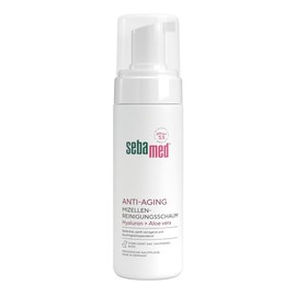 SEBAMED Anti-Ageing Micellar Cleansing Foam for Face Cleansing, for Men and Women, Suitable for Make-Up Removal, for Oily and Blemished Skin, with Hyaluronic and Aloe Vera, 150 ml