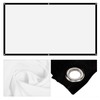 Thickened Portable Crease-Free Soft Projection Screen, Movie Projection Screen, White