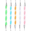 Plus Nao Dot Pen, Set of 5, 0.5mm, 1mm, 1.5mm,