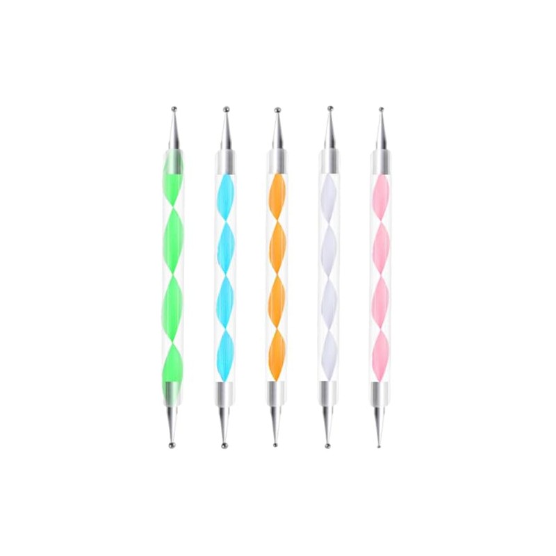 Plus Nao Dot Pen, Set of 5, 0.5mm, 1mm, 1.5mm,