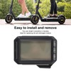 Electric Scooter Instrument Professional Replacement 6 Pin Waterproof Easy to