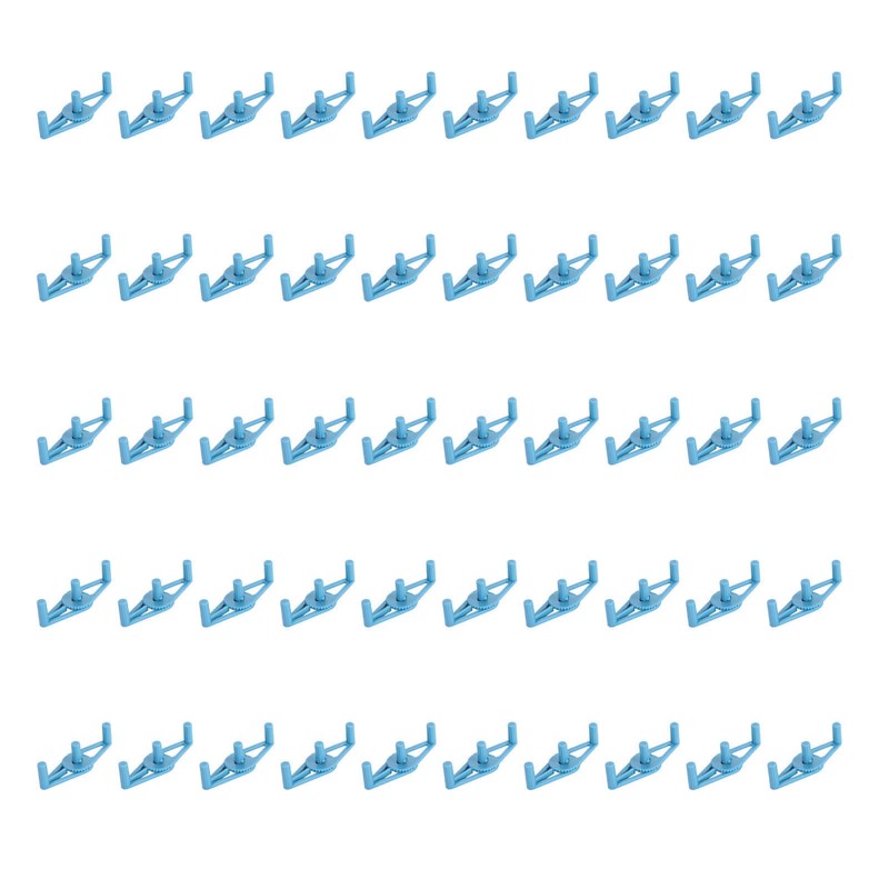 50pcs Low Stress Training Clips 360 Degree Adjustable Reusable Plastic