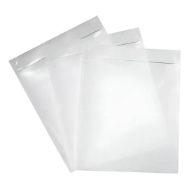 100 Bolsa Portaguia Adhesiva Canguro Sobre Mensajeria 15x22                                                                                           