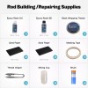 OJYDOIIIY Fishing Rod Repair Kit with Epoxy Glue, Wrapping Thread,