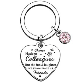 JMIMO Leaving Gifts for Colleagues Women Work Bestie Gifts Thank You Gifts for Colleagues Chance Made Us Colleagues Gifts