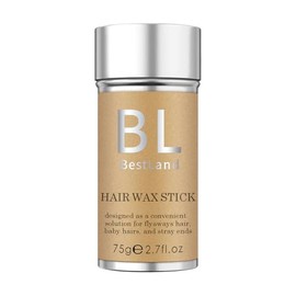BestLand Flyaways - Barra de cera para el cabello, no grasosa, para control de bordes del cabello, acabado de cera lisa, volando y encrespado, pelos de bebé (2.7 onzas (paquete de 1))