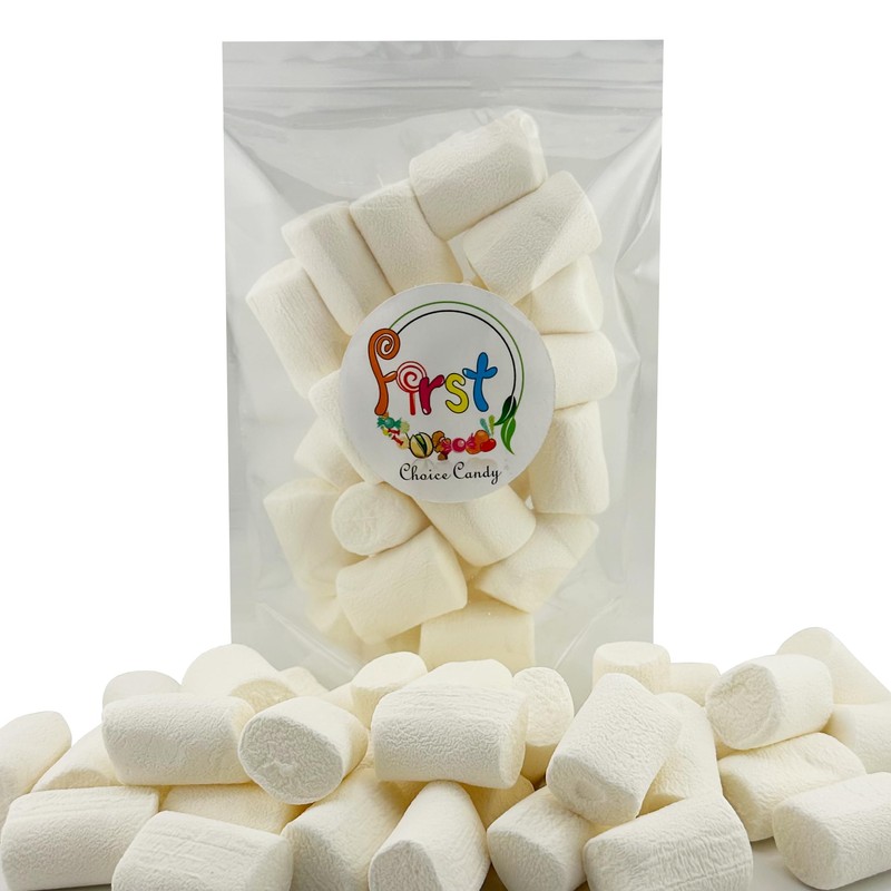Marshmallows for Camping and Baking, White Vanilla Flavor, Large and