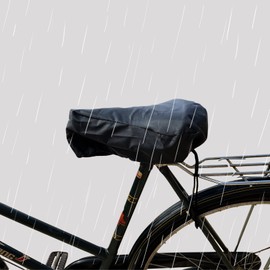Waterproof Bike Seat Cover - Bicycle Saddle Cushion Protector 210D Heavy Duty Outdoor Accessories for Rain Snow Dust UV