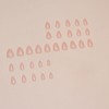 30 Pcs Spring Press on Nails Extra Short Almond -