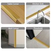 Taaizau Peel and Stick Wall Molding Trim, Multifunctional Corner Guards