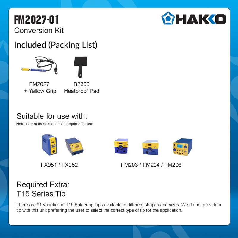 Hakko FM2027-01 Soldering Iron