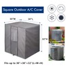 BOLTLINK Air Conditioner Covers for Outside Units, AC Unit Covers