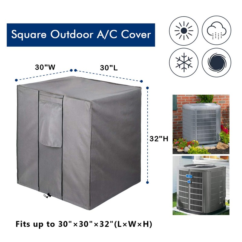 BOLTLINK Air Conditioner Covers for Outside Units, AC Unit Covers