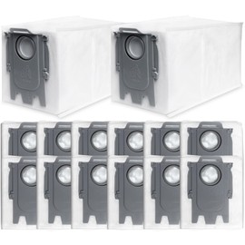 14 Pack Replacement Dust Bags for Roborock Qrevo Curv, Q Revo, Q Revo S, Q Revo MaxV, Q Revo Pro, Qrevo Master, S8 MaxV Ultra, S8 Max Ultra, Saros 10/10R Robot Vacuum Cleaner, 2.7L Large Capacity Bags
