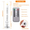 Bolamp LED Flameless Window Candles with Remote Timer Sliver Base
