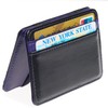 CKLT Men's Fashion Magic Money Clip Leather Minimalistic Slim Wallet