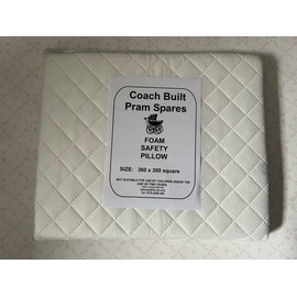 Pram Pillow For Silver Cross Kensington & Balmoral Coach Built Prams Sunnybabies 360 x 300 x 40mm