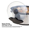 Slow Cooker Lid Holder Hands Free Design Keeps Countertops Clean