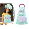 Emily ́s Check Chef's Hat in One Size or Kitchen