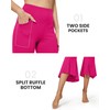 G4Free Capri Pants for Women with Pockets Pull On High