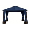 11X13 Replacement Cover Fit for SunNest Moorehead Domed Gazebo (11X13
