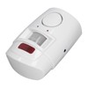 Outdoor Motion Sensor Alarm Anti Theft Remote Control Sound Light