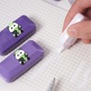 GFTCGK Pack of 6 correction rollers, 1 panda sticker, mini