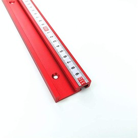 Namvo 2pcs 300mm 45T Rail Rails Aluminum Woodworking for Workbench Milling Table Mitre Track Stop Standard Woodworking Tools