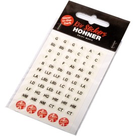 HOHNER PEGATINAS 3D GLOW IN THE DARK TONO ARMONICAS