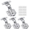 Cabinet Hinges Detachable Stainless Steel Soft Closing Concealed Hinges, Inset,