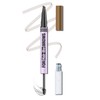 2-in-1 Eyebrow Pen and Eye Brow Clear Gel, 4 Tip