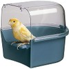 Ferplast Trevi Bird Bath Covered Canary 14x15x13cm