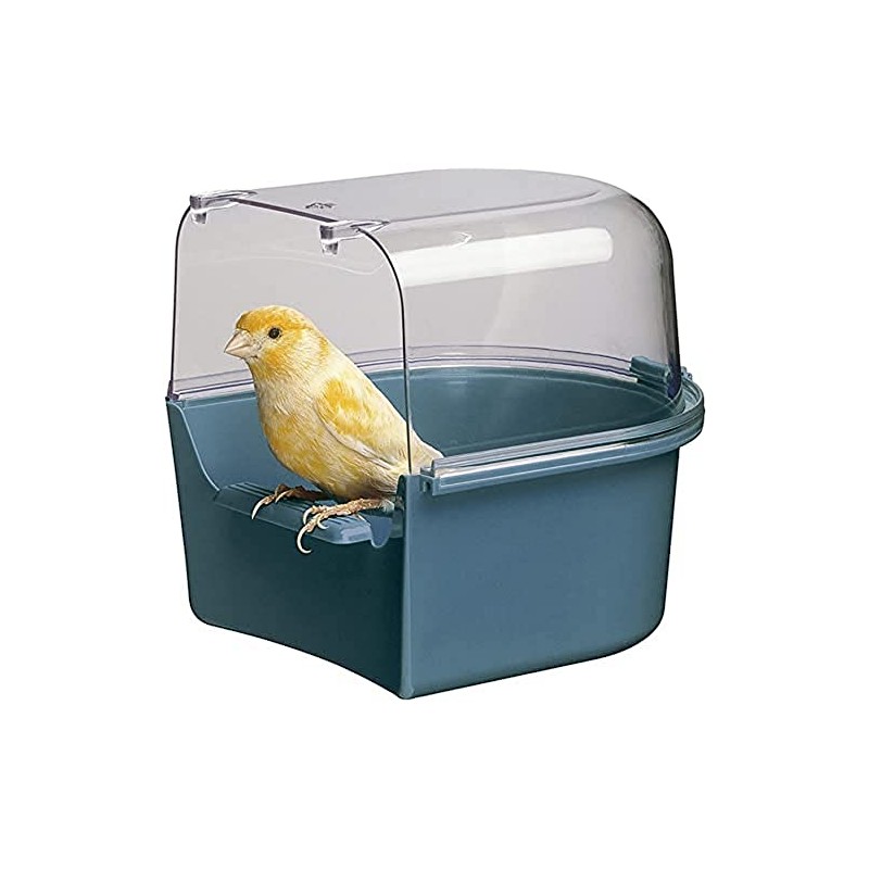 Ferplast Trevi Bird Bath Covered Canary 14x15x13cm