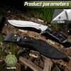 Purple Dragon Kukri Knife with Sheath - Heavy Duty Fixed